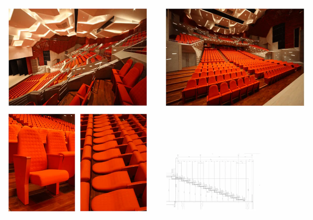 Quinette seatings - Kadare-Cultural-Center