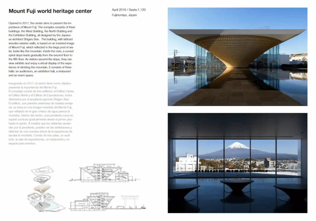 Quinette seatings - Mount-Fuji-World-Heritage-Center