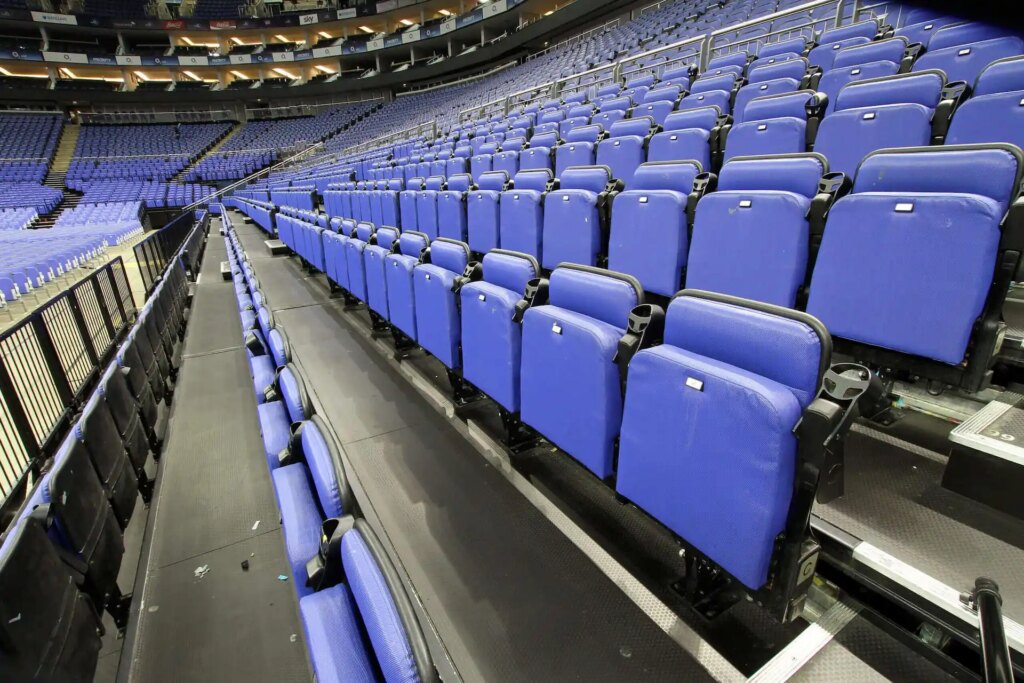 Stadium seating system Quinette - O2-Arena